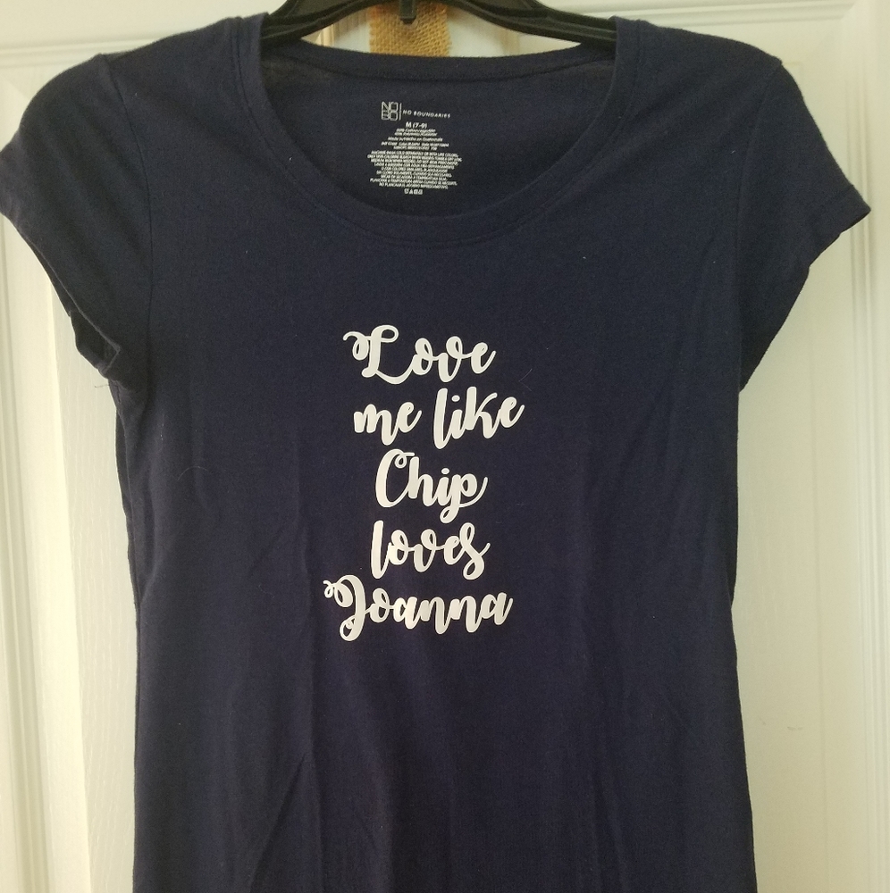 Chip & Joanna Tee, Jrs Medium, 7-9